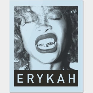Erykah Badu - Pencil Drawing Style Posters and Art